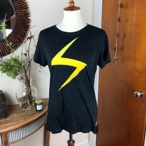 MARVEL The Flash Graphic Tee Black Size XL